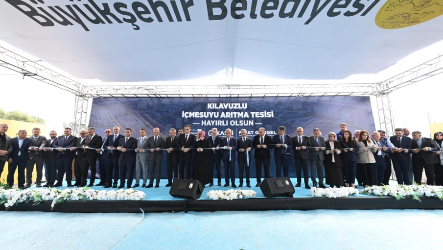 Kılavuzlu İçmesuyu Arıtma Tesisi Hizmete Açıldı